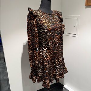 Revolve Leopard Mini Dress